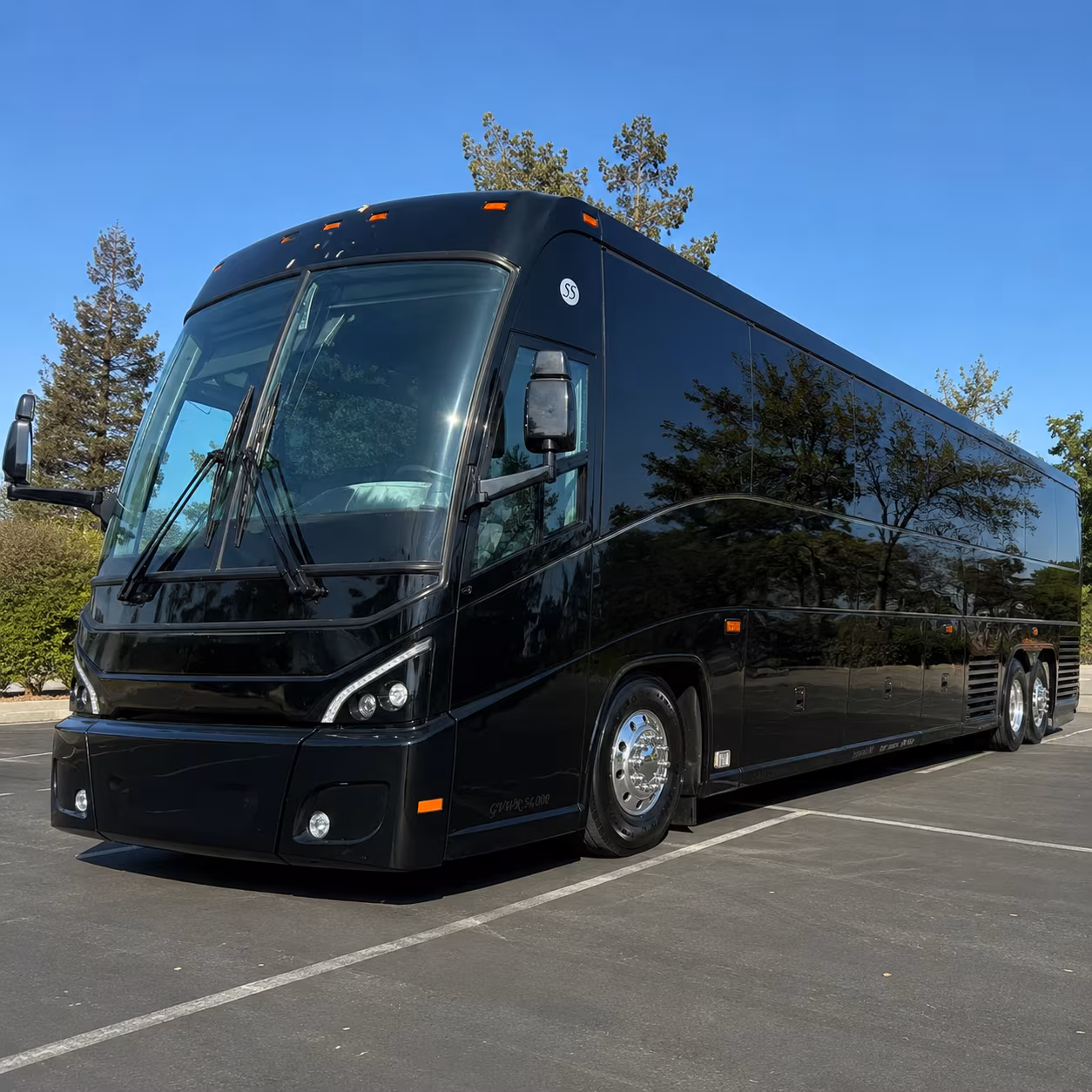charter bus services for medford employers with remote workforce pickup points