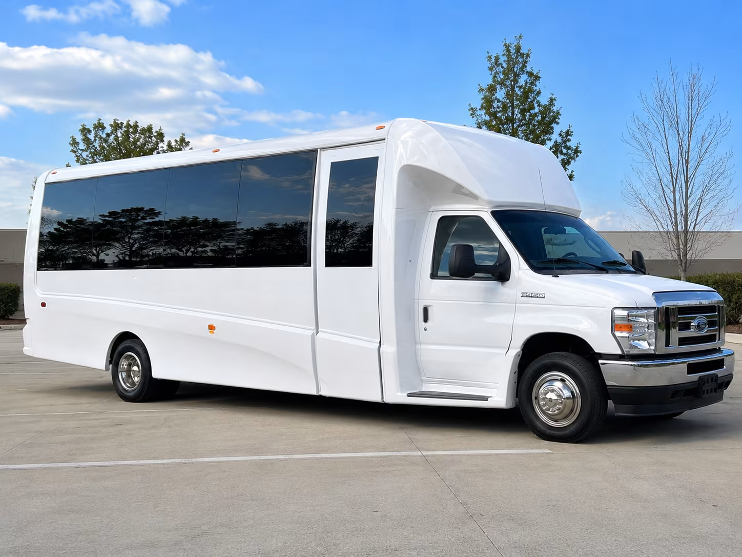 charter buses for corporate events and conferences in downtown medford