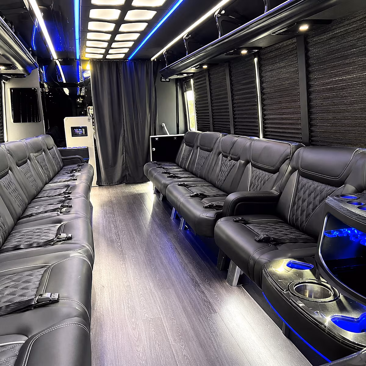 corporate party bus rental