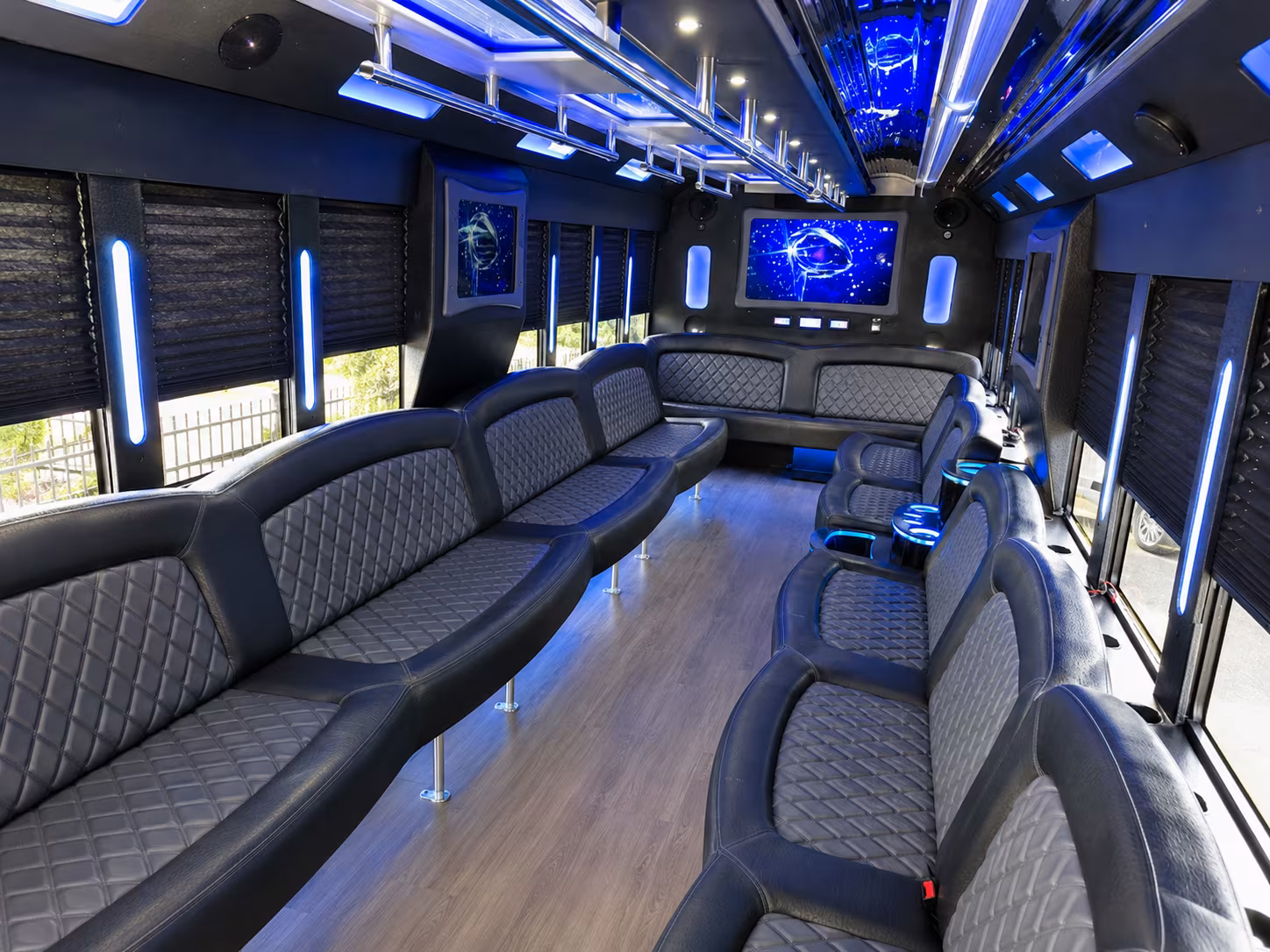 holiday party bus rental