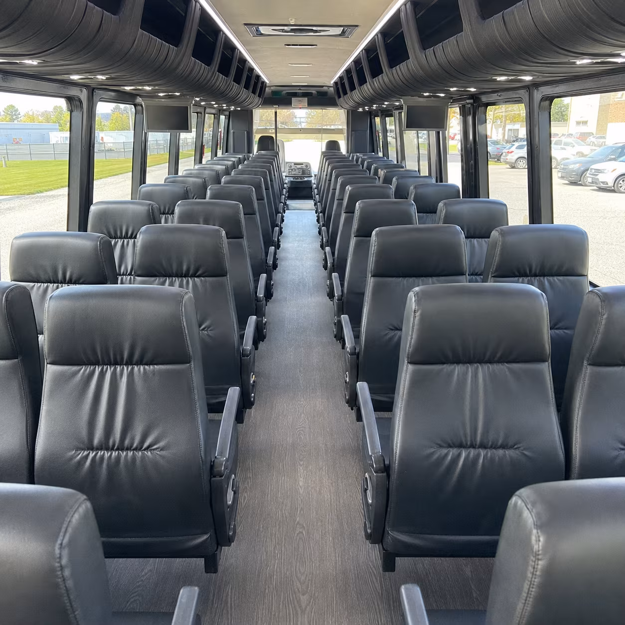 medford private event transportation onboard seating