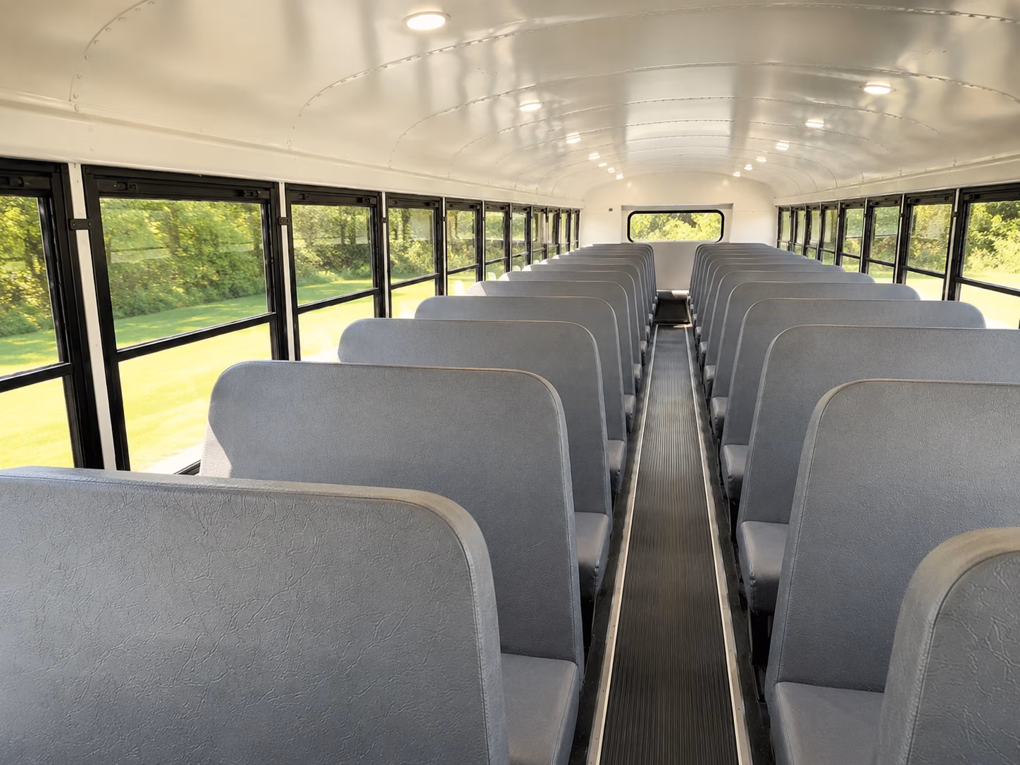 medford school bus interior
