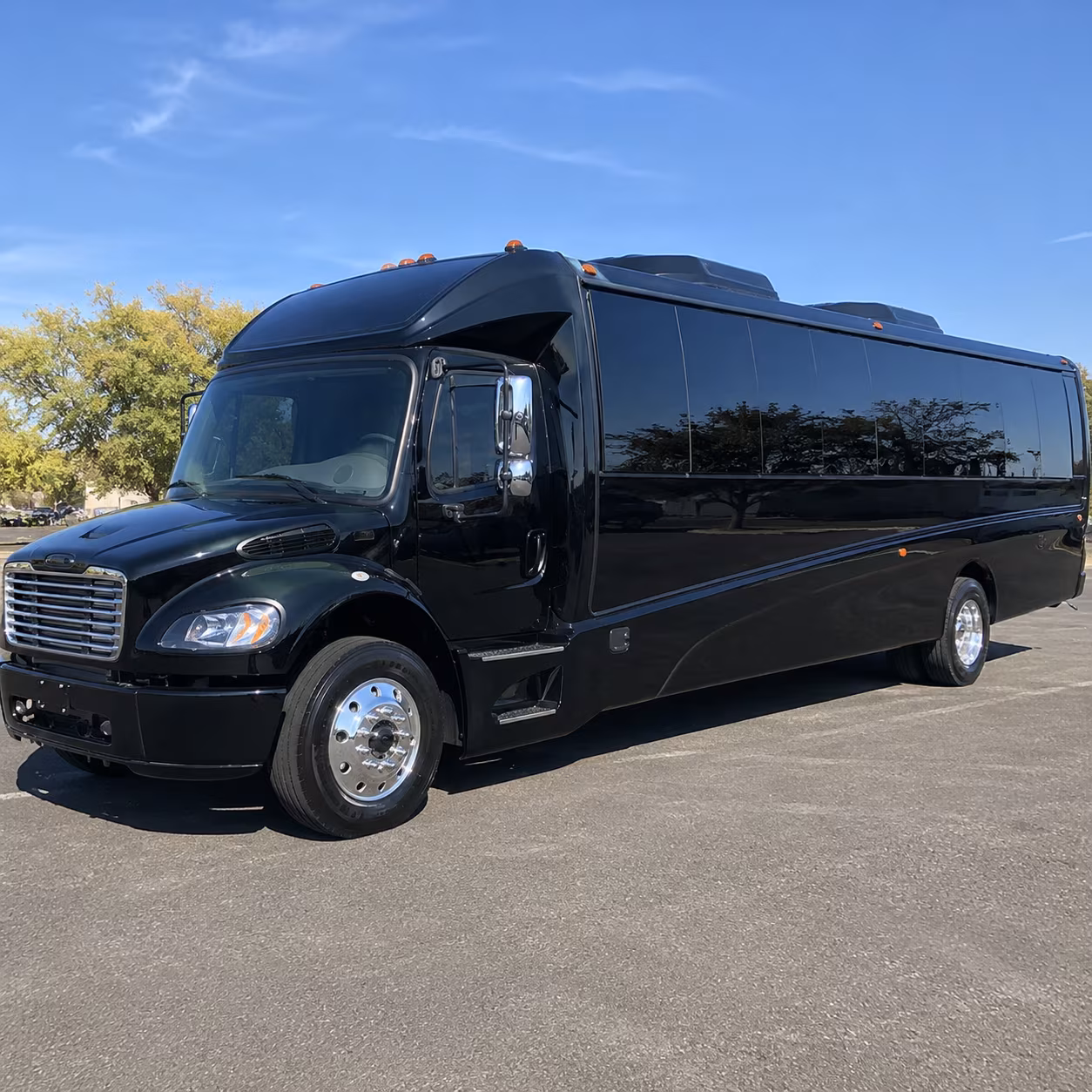 medford sporting event transportation onboard seating