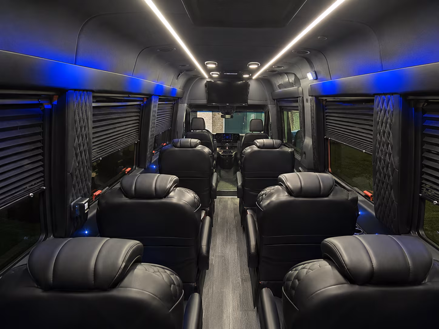 medford sprinter van with driver interior